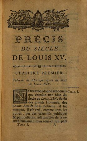 Précis du siècle de Louis XV : servant de suite au siècle de Louis XIV, du même auteur. 1