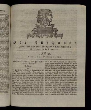 No. 95 - 8. August 1822
