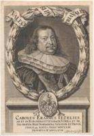 Carl Erasmus Tetzel, Ratsherr und Landpfleger; geb. 1623; gest. 1667