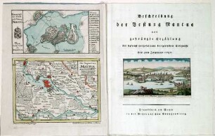 WHK 32 Krieg mit Frankreich 1792-1805: Beschreibung der Festung Mantua, 1796 bis 1797