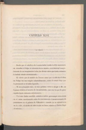 Capítulo XLVI. - La vuelta.