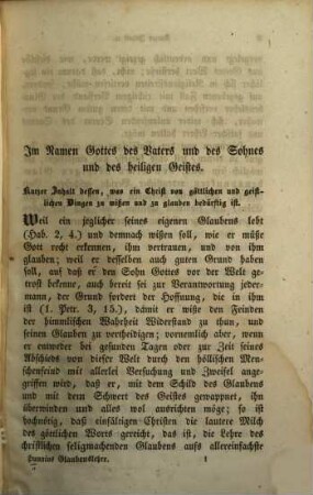 Glaubenslehre der evangelisch-lutherischen Kirche