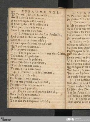 [Pseaume XXI. bis XXX.]
