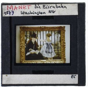 Manet, Die Eisenbahn