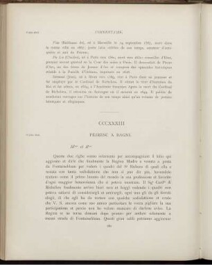 CCCXXXIII. Peiresc à Bagni. Paris, 16 juin 1623