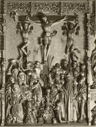 Flügelaltar & Passionsdarstellung: Kreuztragung