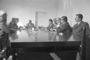 Informationsbesuch von jugoslawischen Kollegen beim Arbeitsamt Karlsruhe