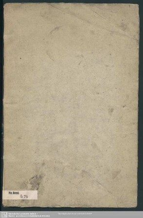 Relation om Gustavo Konung Erichs (XIV) Son - Mscr.Dresd.G.76