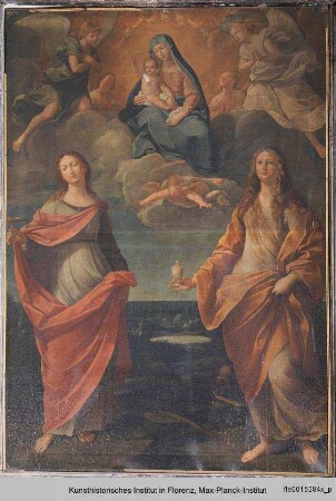 Mariä Schneewunder mit den Heiligen Lucia und Magdalena
