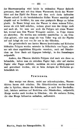 Protozoen.