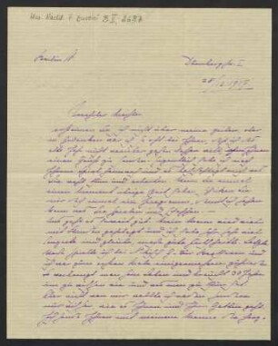 Brief an Ferruccio Busoni, 28.12.1917