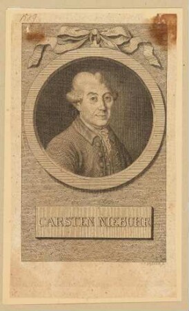 Bildnis von Carsten Niebuhr (1733-1815)