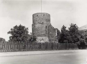 Mainz, Alexanderturm, mittelalterlicher Stadtturm auf römischem Fundament