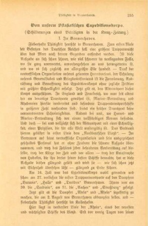 Von unserem Ostasiatischen Expeditionskorps