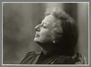 Huguette Dreyfus : Huguette Dreyfus im Apollo-Saal der Staatsoper Berlin