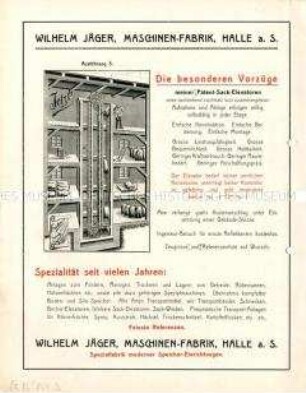 Elevatoren für Säcke