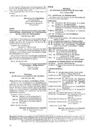 Mitteilung des Deutschen Zentralinstituts für Lehrmittel : 69/62 vom 13. Juni 1962 ; [Mitteilungen]