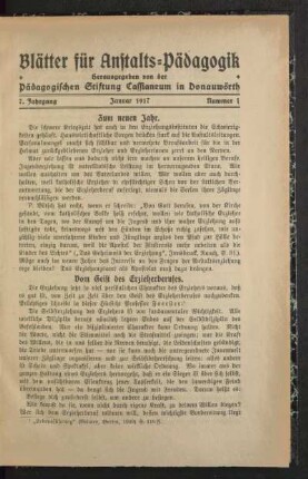 Zum neuen Jahr