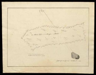 "Plan von dem Kronwald Abtshau" [Rückentitel].