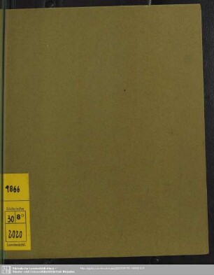 1866: Königl.-Sächs. concess. Pirna'scher Volks- und Wirthschafts-Kalender