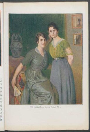 Mis hermanas - Óleo de Antonio Alice