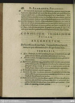 Consilium Trigesimum Primum