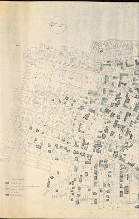 Wiederaufbau Haltingen; Lageplan 1:1000