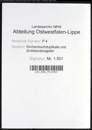 Kirchenbuchduplikat der katholischen Gemeinde Letmathe (GHT 1873-1874). (Gemeinde: Letmathe, katholische Gemeinde)