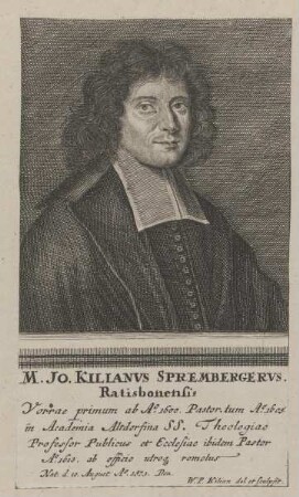 Bildnis des Johannes Kilianvs Sprembergervs