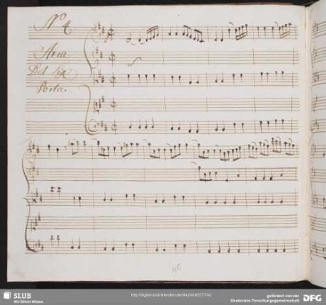 No. 4 Giovanni Porta <Chi non sente per chi langue>