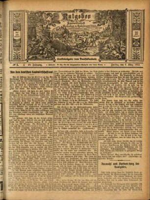 Ausgabe vom Sonntag, den 09. März 1913.
