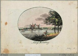 Schloss Moritzburg nach Nordosten