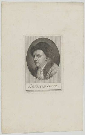Bildnis des Leonhard Euler