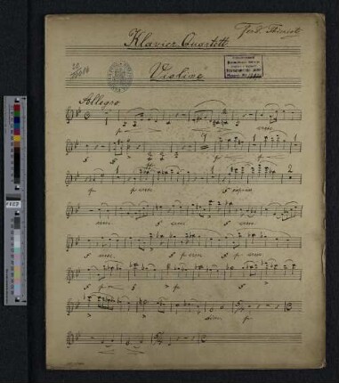 Klavier-Quartett