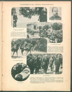 Fallecimiento del general Rudecindo Roca
