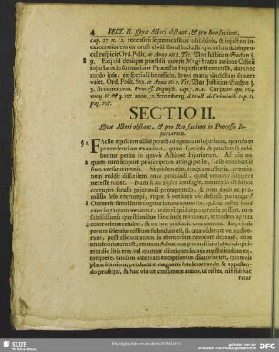 Sectio II. Quae Actori obstant, & pro Reo faciunt in Processu Injuriarum