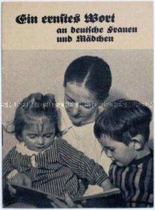 Propagandaschrift der DNVP mit Ausrichtung auf die Frauen