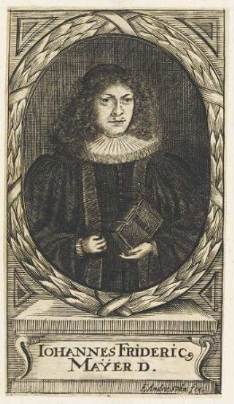 Bildnis des Iohannes Friedericus Mayer