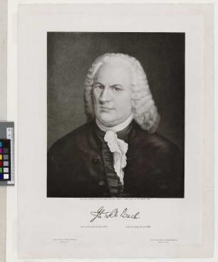 [Bildnis von Johann Sebastian Bach]