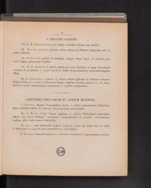 Lectores Lingvarvm Et Artivm Magistri