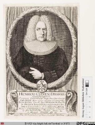 Bildnis Heinrich Clemens Dithmer(s)
