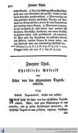 Zweiter Theil der christlichen Sittenlehre. Ästhetik.