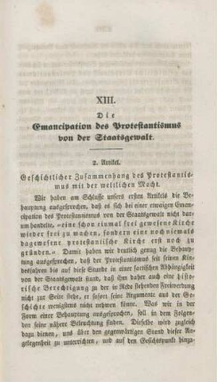 229-246 Die Emancipation des Protestantismus von der Staatsgewalt : zweiter Artikel