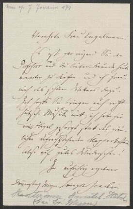 Brief an Emma Brandes : 27.09.1888