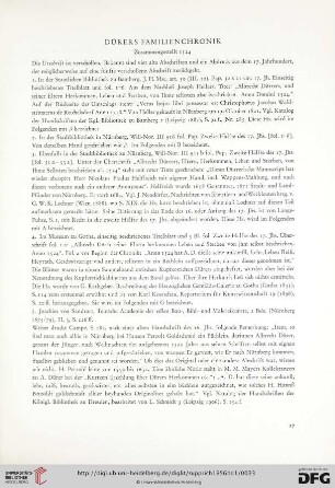 Dürers Familienchronik