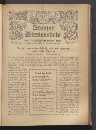 Neuntes Heft Juni 1917