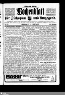 Wochenblatt für Zschopau und Umgegend : Zschopauer Tageblatt u. Anzeiger