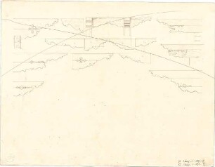 Lange, Ludwig; Lange - Archiv: X.3 Holzbauten - Details