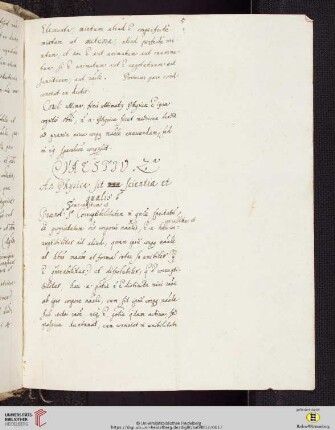 Bernhard von Schrattenbach: Commentarius in Aristotelis Stagiritae libros physicorum