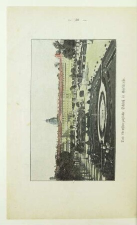 Das Großherzogliche Schloß in Karlsruhe